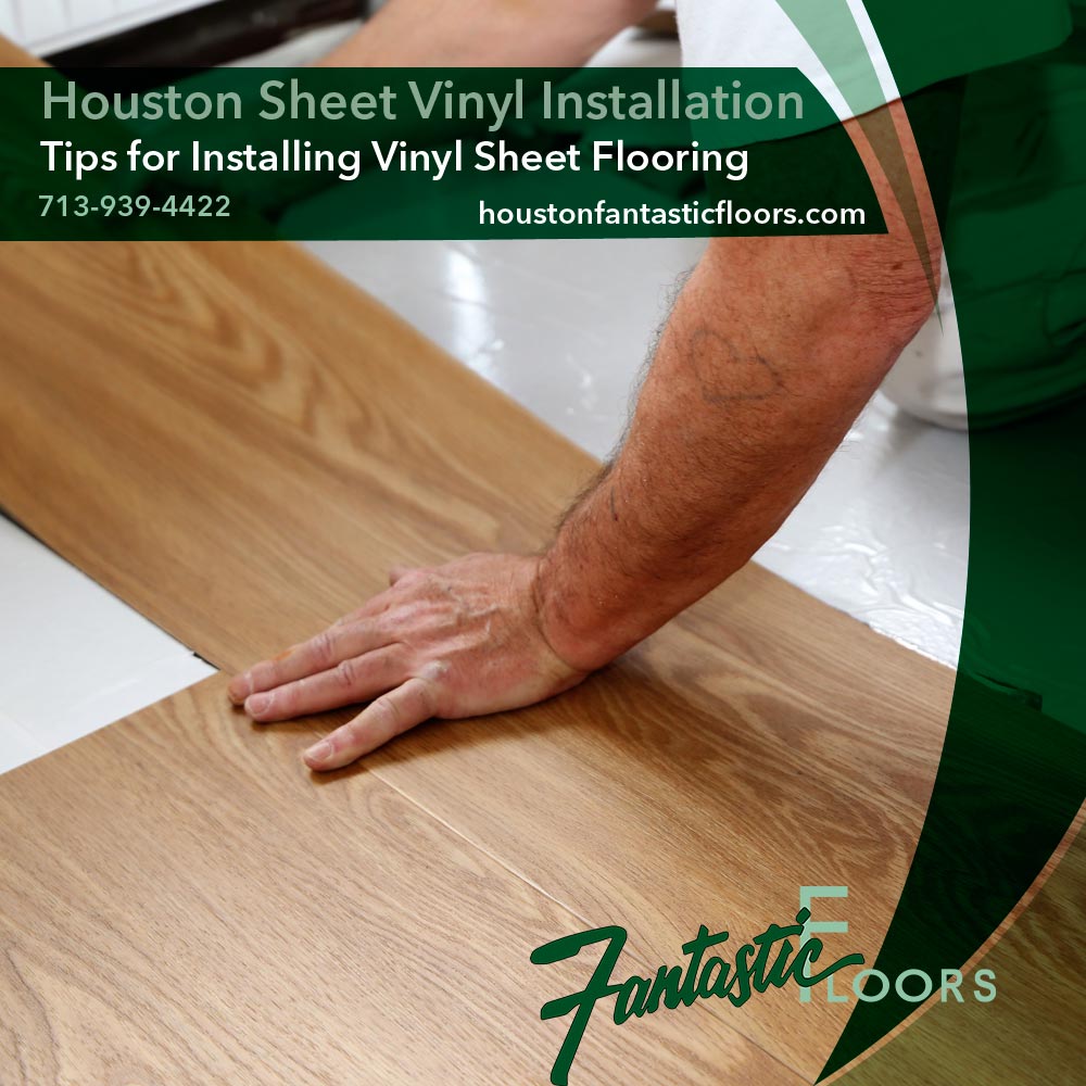 23 Houston Sheet Vinyl Installation