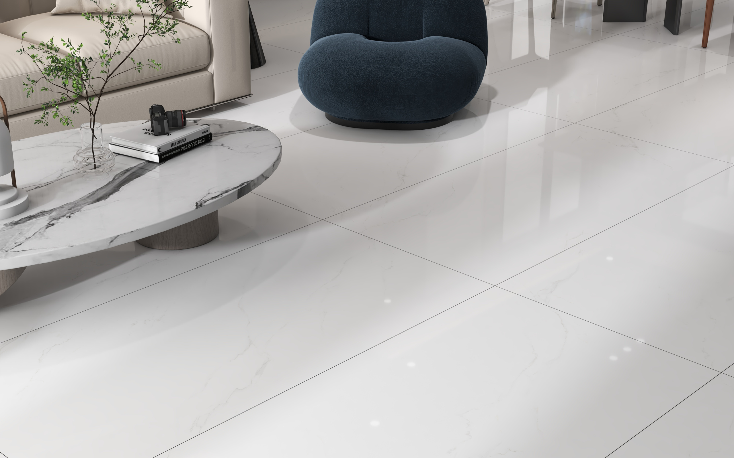 High-quality porcelain install