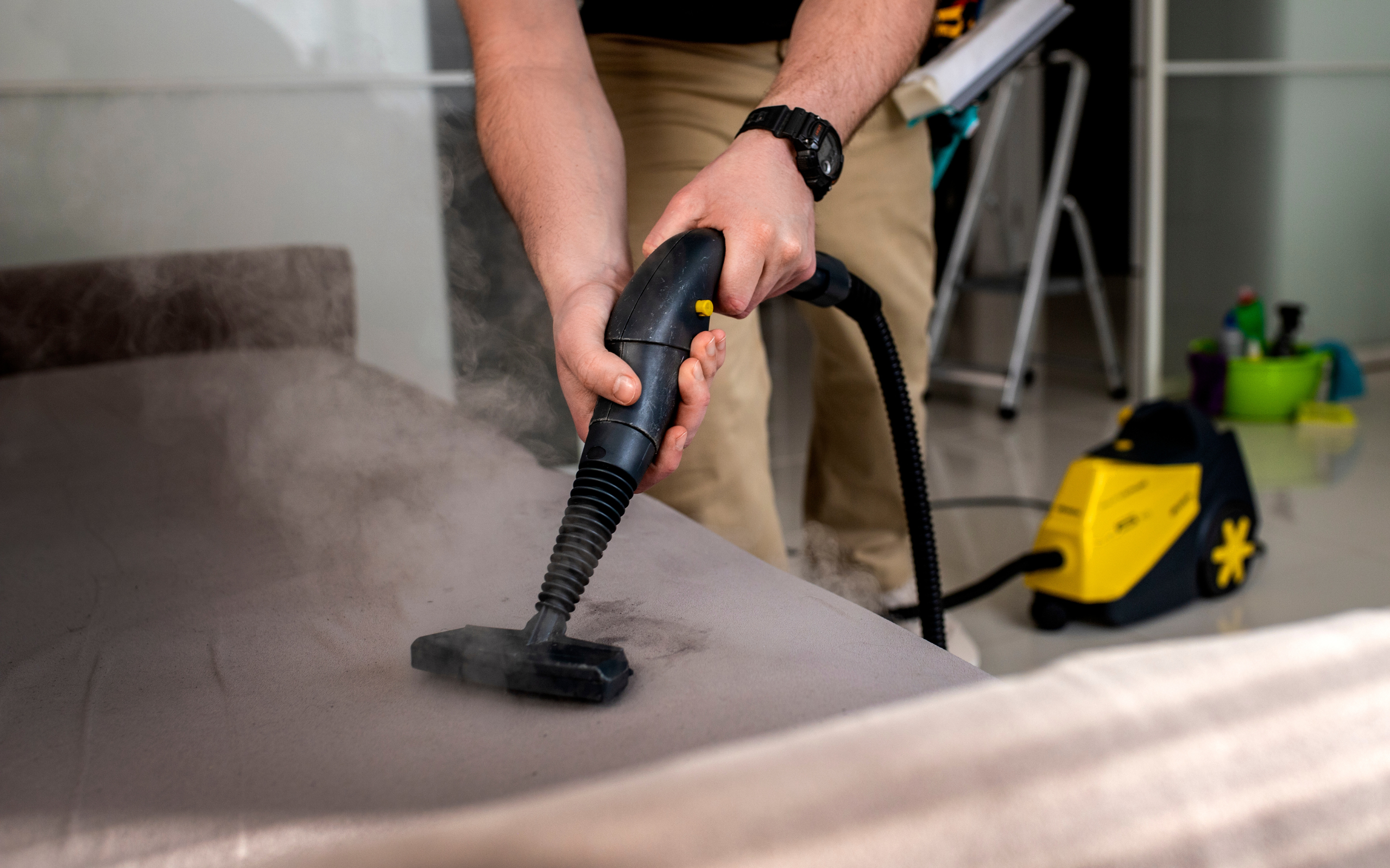 Residential carpet cleaning